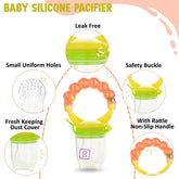 Baby Feeding Fruit Nibbler for Baby (Orange)